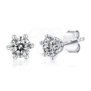 Moissanite Diamond Earrings