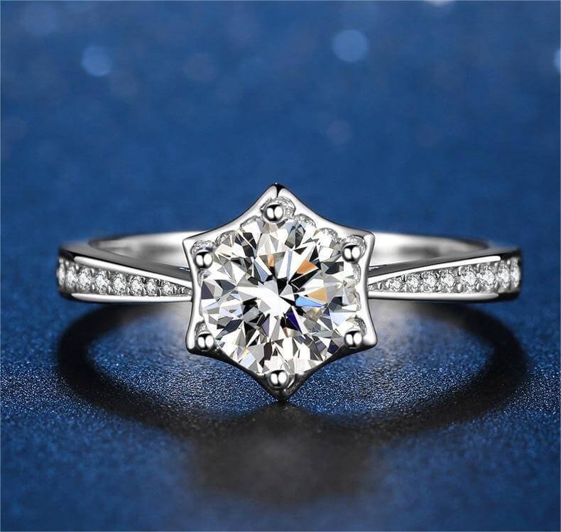 moissanite rings