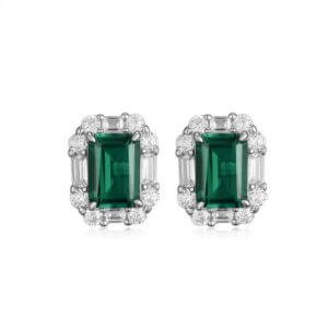 925 Silver Lab Grown Earring Wholesaler