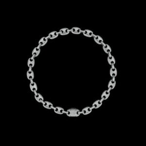 Sterling Silver Iced Out Cuban Link