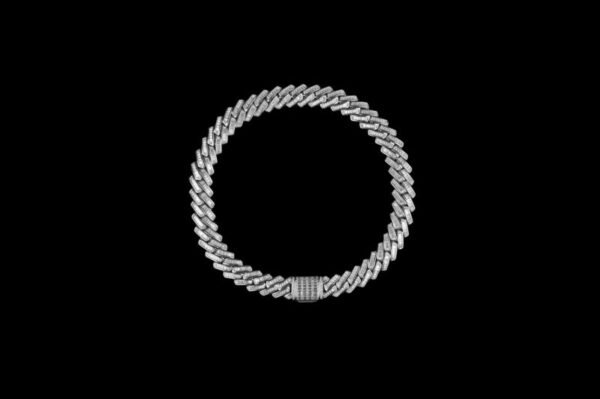 Mens Silver Cuban Link Chains