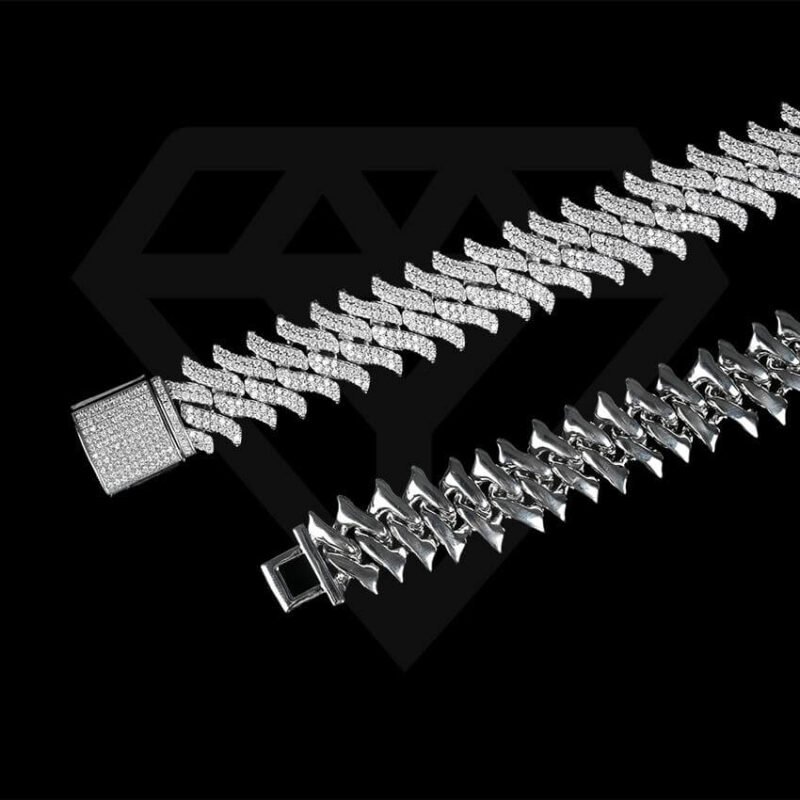 Iced Out Silver Chain Supplier - Image 4