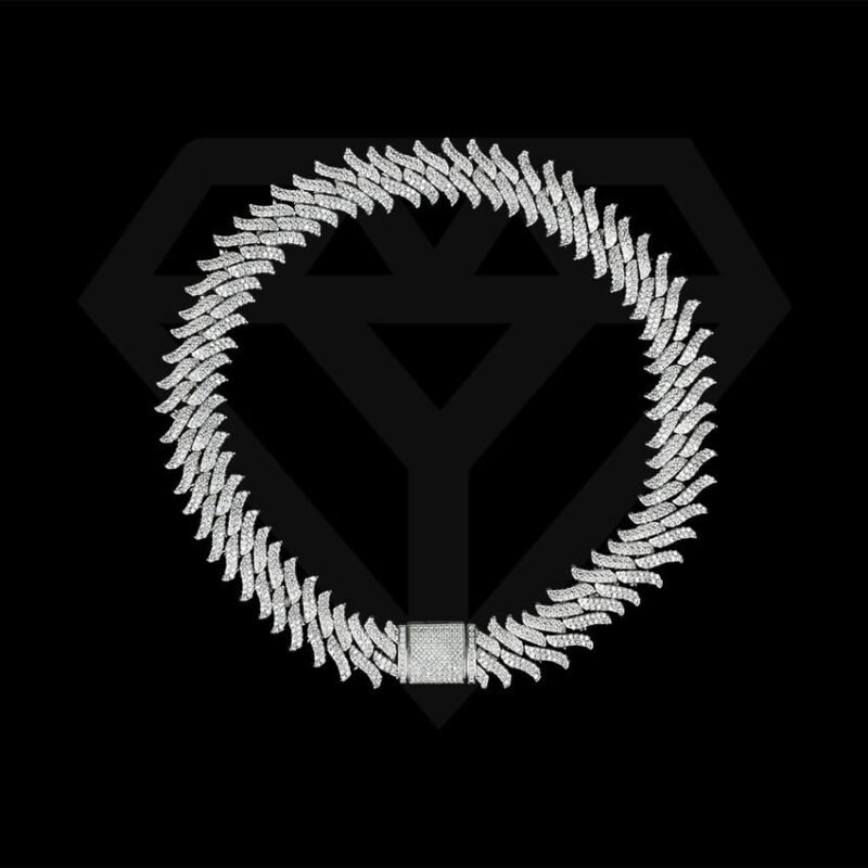 Iced Out Silver Chain Supplier