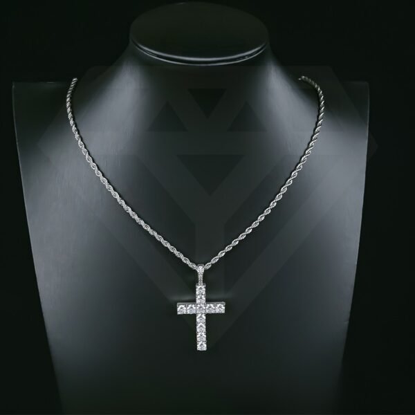 Iced Out Cross Chain - Image 3