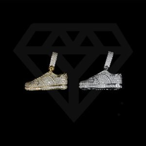Figaro Chain with Pendants Shoe Pendant Necklace