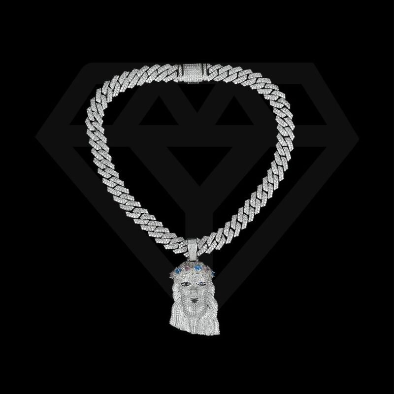 Cuban Link Pendant Teacher and Student Faces - Image 4