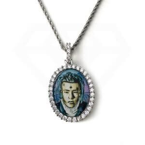 Custom Pendants Oval Picture Pendant
