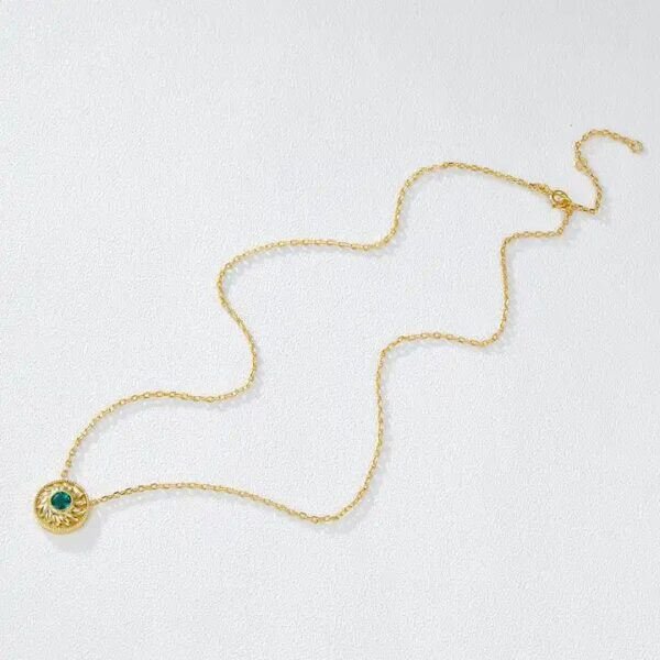 Cubic Zirconia Diamond Pendant - Image 2