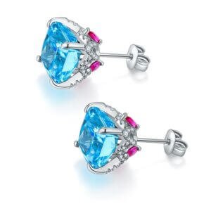 Blue Stone Earrings