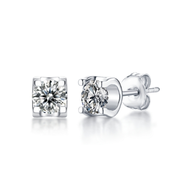 Moissanite Earrings MYE9165