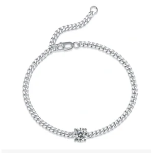 HipHop Cuabn Link Chain Bracelets MYL13382-6.5