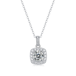 S925 Moissanite Pendant Necklace MYN12752-6.5