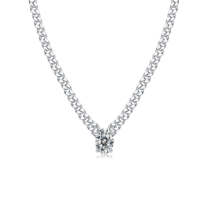 S925 Moissanite Pendant Necklace MYN13382-6.5