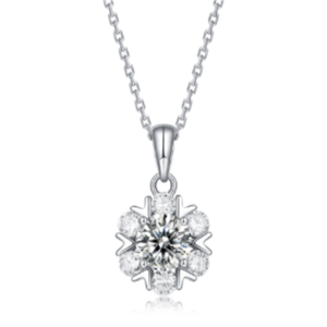 S925 Moissanite Pendant Necklace MYP10470-11.0