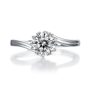 S925 Moissanite Ring Promise Rings for Girls 925 Sterling Silver Rings Engagement Ring Snowflake Solitaire Design Moissanite Promise Ring Vintage for Women MYR10722