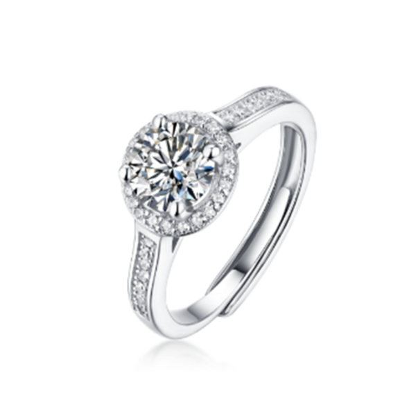 S925 Moissanite Ring MYR4494