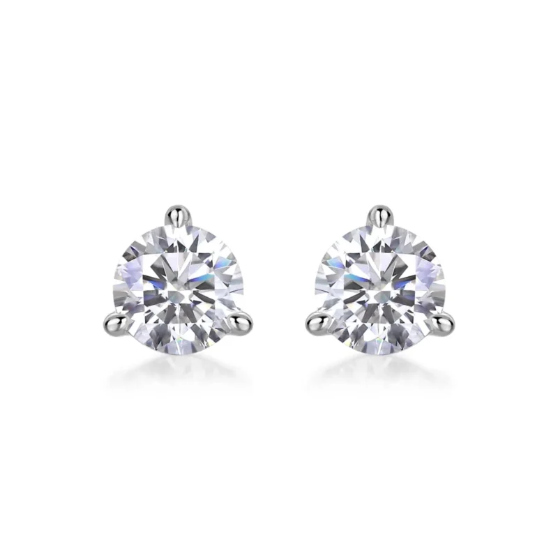 Moissanite Earrings MYZE12954 - Image 2