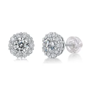 Moissanite Earrings MYZE13031