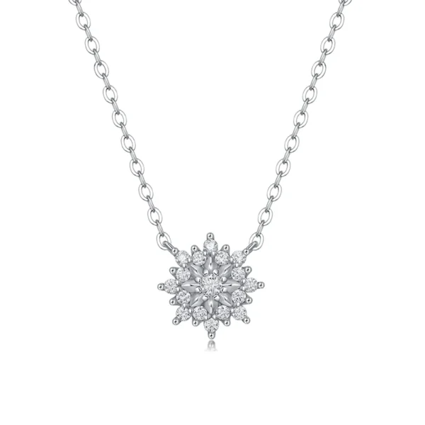 S925 Moissanite Pendant Necklace MYZN12794