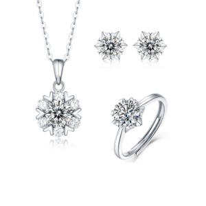 S925 Moissanite Sets MYZS-2309