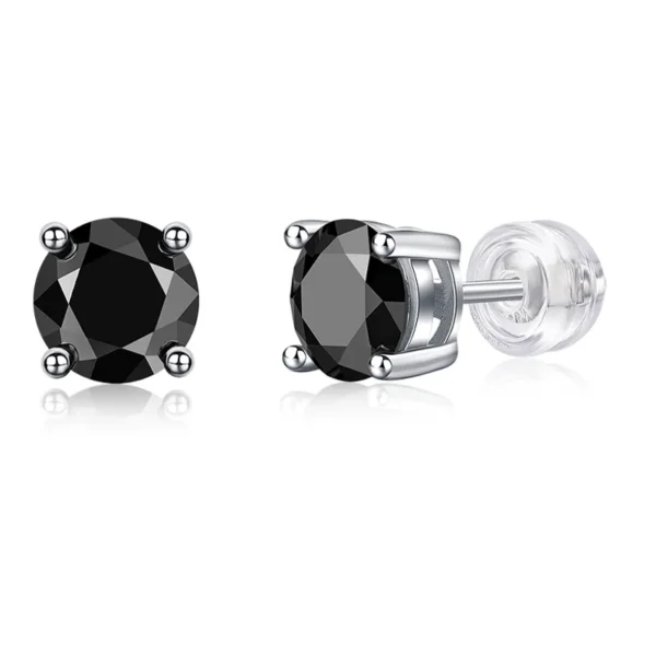 Moissanite Earrings HYE210211447-50black