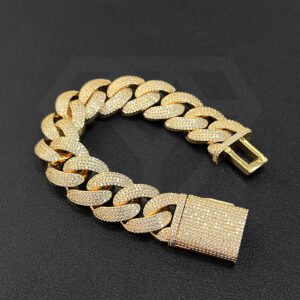 HipHop Cuabn Link Chain Bracelets MYCHA265