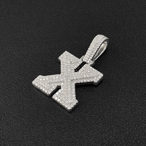 Stylish 26 Initials Hip Hop Style Pendants - Image 25