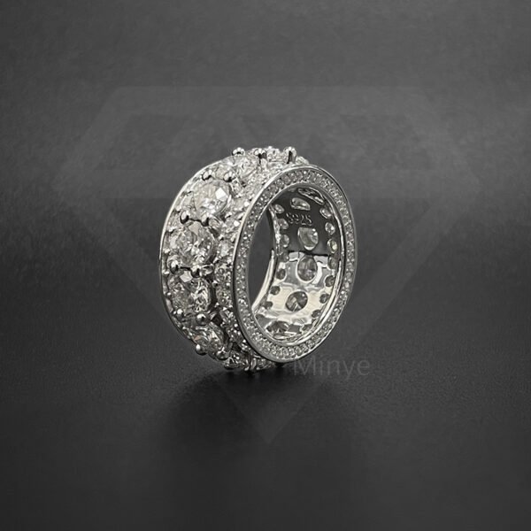Fine Jewelry Ring Elegant Vintage Style Flower Sterling Silver Ring Gifts for Mom MYBR23632