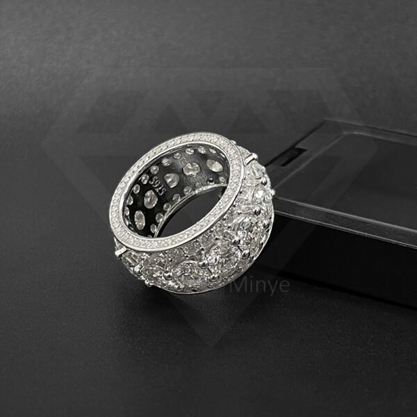 Fine Jewelry Ring Elegant Vintage Style Flower Sterling Silver Ring Gifts for Mom MYBR23632 - Image 2