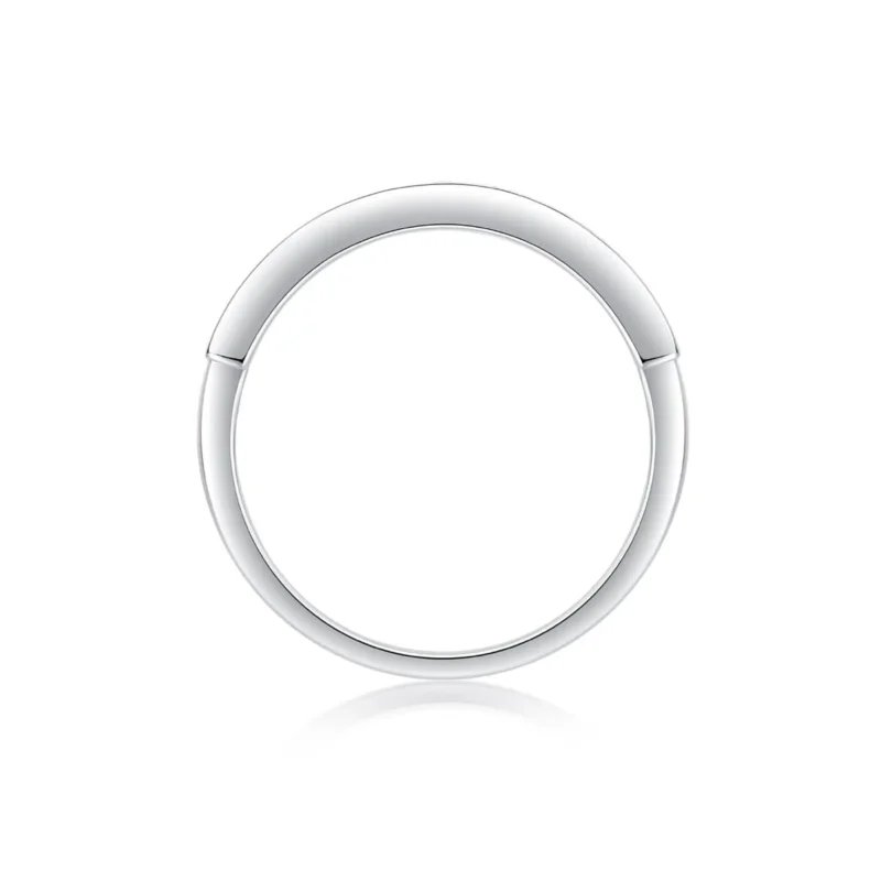 High Quality Minimalist Stackable Jewellery GRA Certified VVS Moissanite 925 Sterling Silver Fine Gemstone Ring For Men Jewelry Ring S925 MYR13321 - Image 5