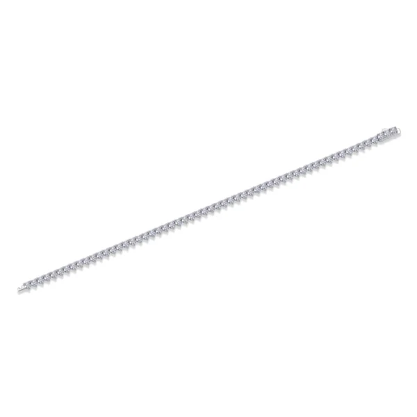 Moissanite 2-20 Carat (ctw) White Gold Round Cut LAB GROWN Diamond Round Cut Classic 2 Prong Diamond Tennis Bracelet Wholesale MYL13233 - Image 6