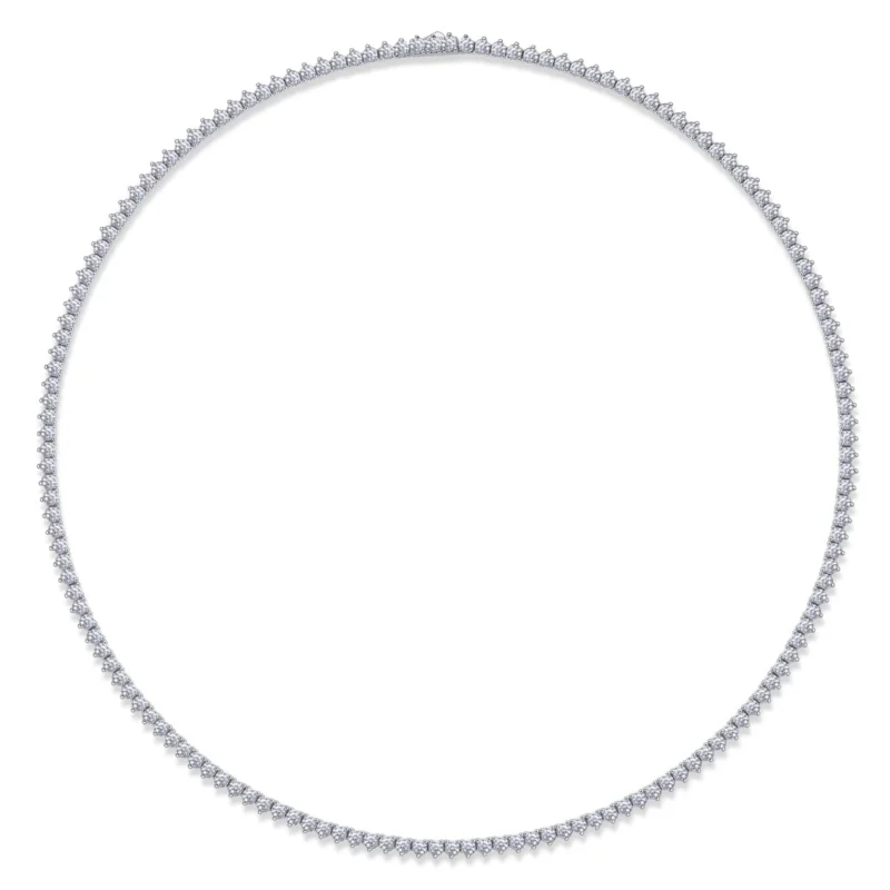 Tennis Chain Diamond 925 Silver Gold Iced Out Plated Necklaces Hip Hop Jewelry 2.0mm-6.5mm VVS Moissanite Wholesale MYN13233