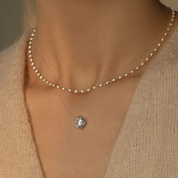 Transparency Fishing Line Necklace - Image 2
