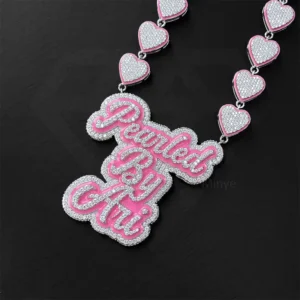 Customized Letter Pendant +Chain